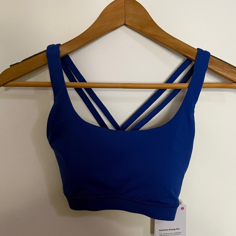 Lululemon Athletica Energy Bra Galactic Blue